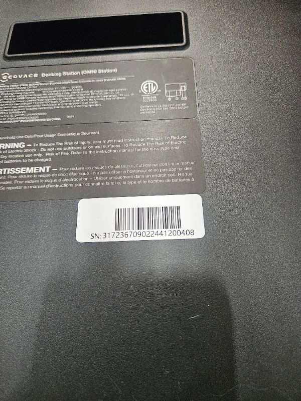 Photo 1 of **UNABLE TO PAIR** ECOVACS DEEBOT T30S Combo Robot Vacuum and Mop, All-in-One Cleaning Hub, 11000Pa, ZeroTangle Technology, TruEdge Adaptive Edge Mopping, Dual Self-Emptying, Hot Water Mop Washing, Auto-Mop Lifting