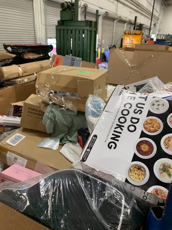 Photo 1 of ****FINAL SALE**** NELLIS AUCTION NO SALE PALLET These big variety boxes contain between 200 and 400 items, each with an unknown average retail value and condition. They consist of exception items, such as those not wanted by customers or rejected due to