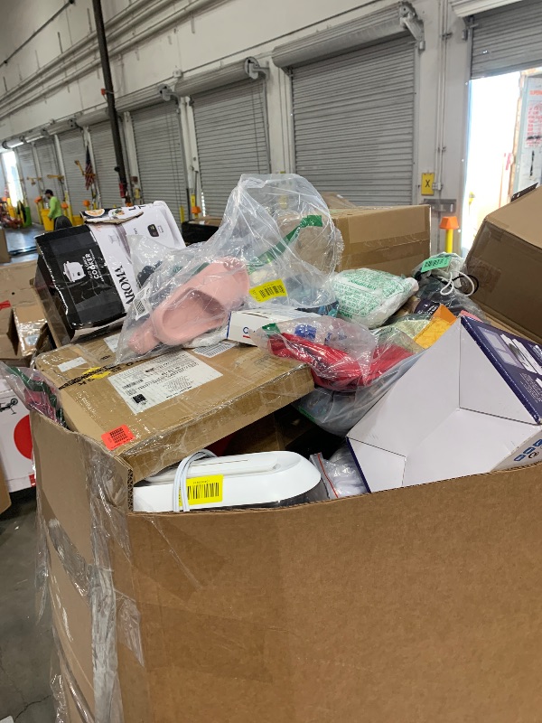 Photo 1 of ****FINAL SALE**** NELLIS AUCTION NO SALE PALLET These big variety boxes contain between 200 and 400 items, each with an unknown average retail value and condition. They consist of exception items, such as those not wanted by customers or rejected due to