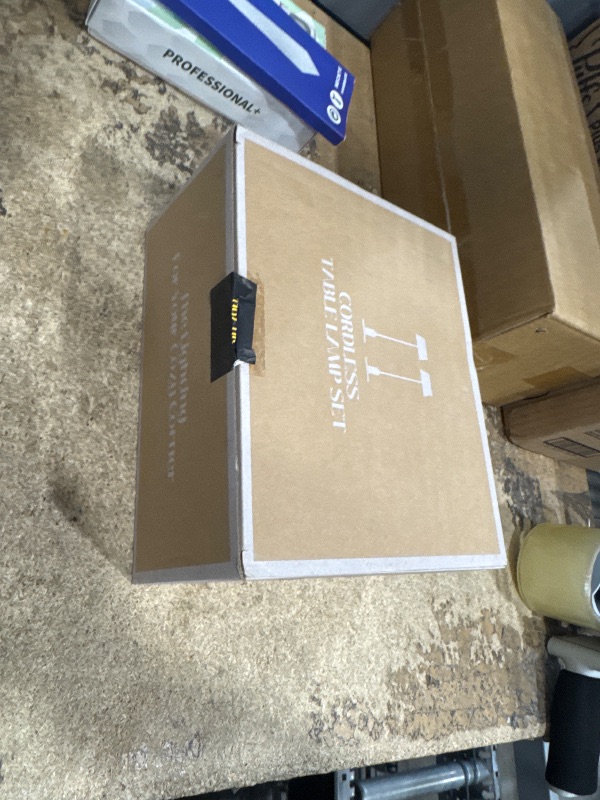 Photo 1 of *ONE LIGHT* TIDATIK Cordless Table Lamp Set of 2, Rechargeable and Battery Operated, Powered by 2000mAh Battery, 18-Hour Run Time, Dimmable,Black and Gold Lamp for Bedroom, Kitchen,Restaurant, Buffet and Cafe