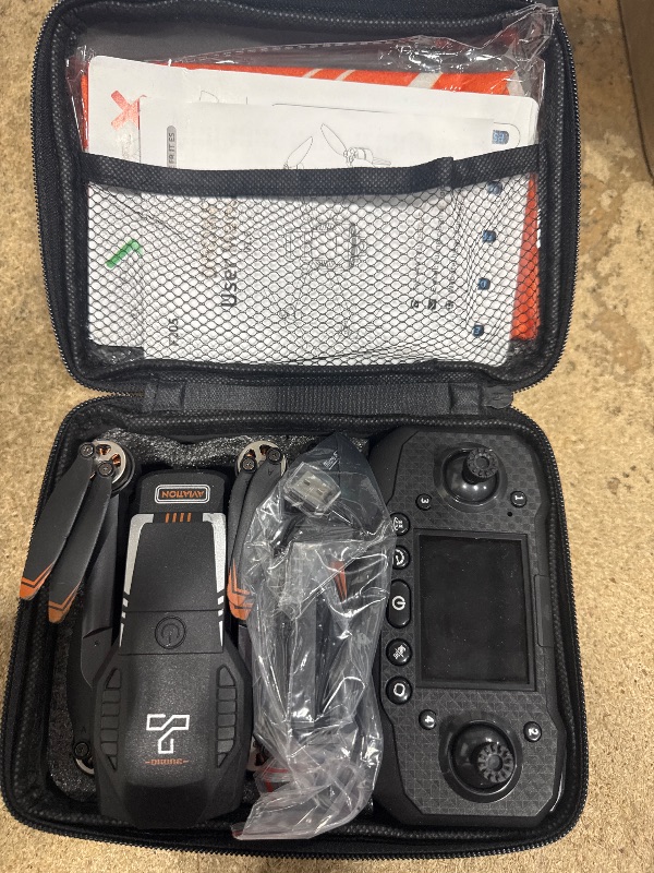Photo 1 of ***SEE NOTES***Drone with Camera for Adults, 1080P HD Drones with LCD Screen Controller with 8GB SD Card, Brushless Motors Quadcopter for Beginners, Stable Hover, Waypoint Fly, One-Key Takeoff/Landing