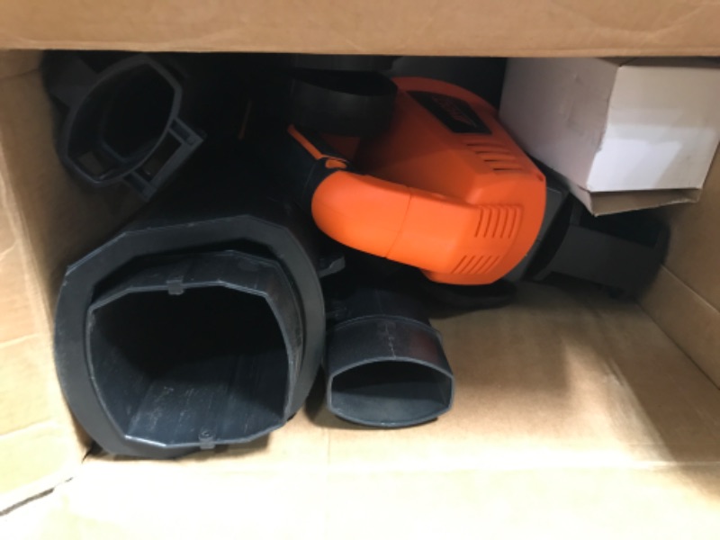 Photo 1 of **NO REFUNDS SEE NOTES*****AIVOLT Cordless Leaf Vacuum Blower Mulcher with Battery and Charger, 2pcs 4.0Ah Battery Powered Leaf Vacuum with 40L Bag, 160MPH Air Speed, Turbo Mode, Suitable for Lawn Care Yard Cleaning