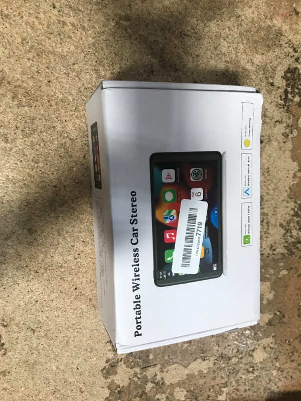 Photo 1 of ?Hieha? 2025 Wireless Portable Carplay and Android Auto, Carplay Screen for Car with Mirror Link/AUX/FM,7" Touchscreen Bluetooth 5.0, Marine Stereos for All Vehicles