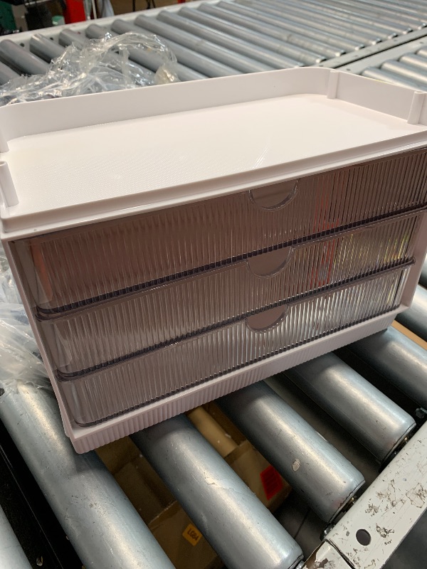 Photo 1 of (missing pieces) 3 Drawers Bathroom Counter Organizer - 5 Tier Makeup Organizer, Versatile Perfume Organizer, Ideal for Bathroom Storage
