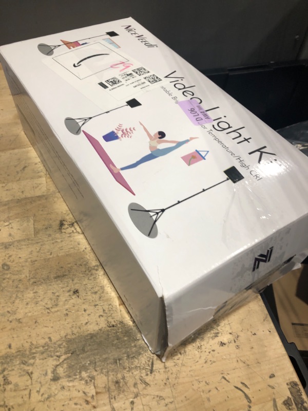 Photo 1 of 2-Pack LED Video Light Kit, NiceVeedi Studio Light, 2800-6500K Dimmable Photography Lighting Kit with Tripod Stand&Phone Holder, 73" Stream Light for Video Recording, Game Streaming, YouTube