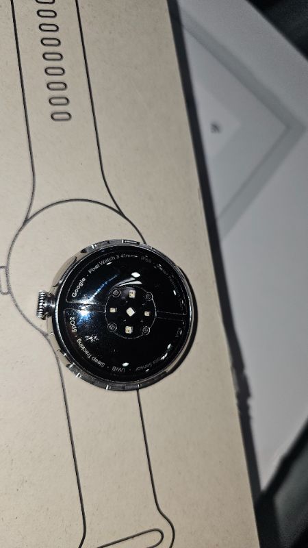 Photo 1 of ** LOCKED*****
Google Pixel Watch 3 (41mm) Latest Model - Android Smartwatch, Heart Rate Tracking, Fitbit Advanced Running, Fitness Insights, 24-Hour Battery - Matte Black Aluminum Case - Obsidian Band - Wi-Fi