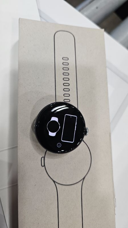 Photo 1 of ** LOCKED*****
Google Pixel Watch 3 (41mm) Latest Model - Android Smartwatch, Heart Rate Tracking, Fitbit Advanced Running, Fitness Insights, 24-Hour Battery - Matte Black Aluminum Case - Obsidian Band - Wi-Fi