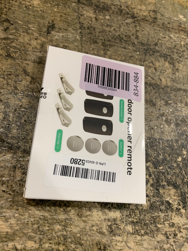 Photo 1 of 3 Replacement for Multicode Garage Gate Door Opener Remote,3089,308911,MCS308911,10 Dip Switch,Black,300mhz