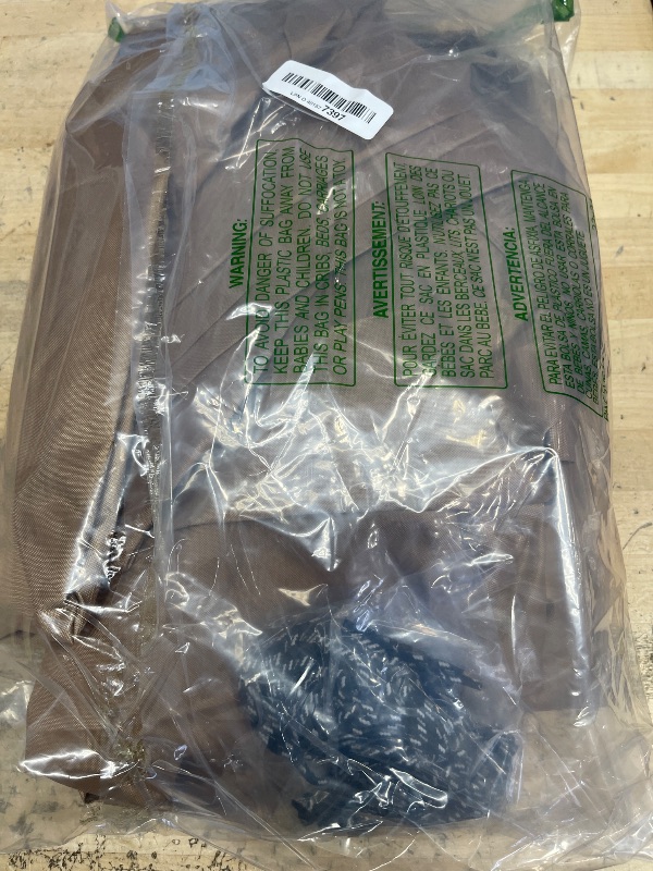 Photo 1 of 10x10ft Replacement Canopy Top with Air Vent, Waterproof & UV Protection Canopy Tent Top Cover for Straight Leg Canopy Frame - for Outdoor, Patio, Event, Trade Show (Khaki, 10x10ft)