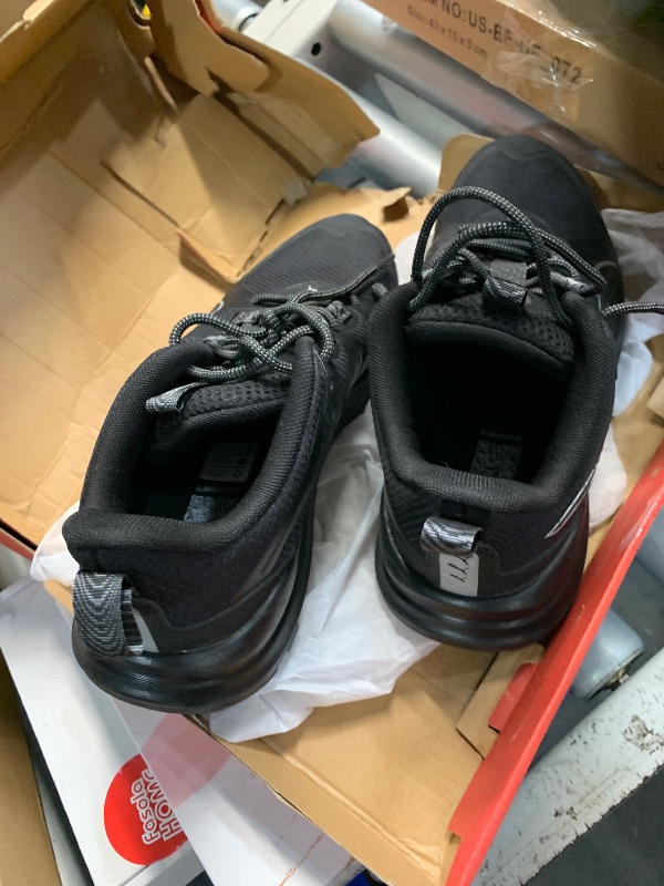 Photo 1 of ***(HEAVILY USED/ MINOR DAMAGE)***PUMA Men's Reflect Lite Trail Running Shoe Sneaker, Black-Cool Dark Gray Silver, 10
