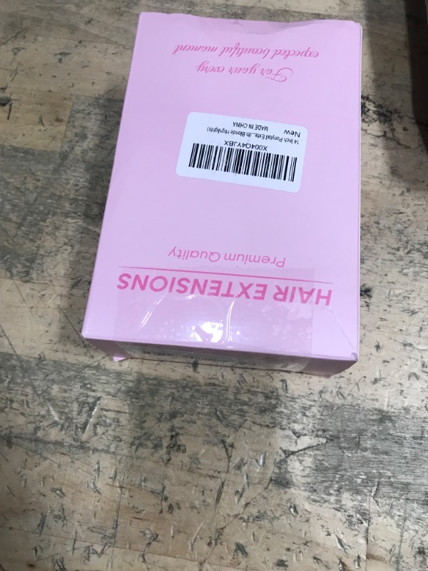 Photo 1 of 14 Inch Ponytail Extension - Soft Wavy Pony Tails Hair Extensions, Claw Clip Ponytail Extension, Synthetic Hair Extensions Ponytail, Clip in Ponytail (Color: Brown with Blonde Highlights)