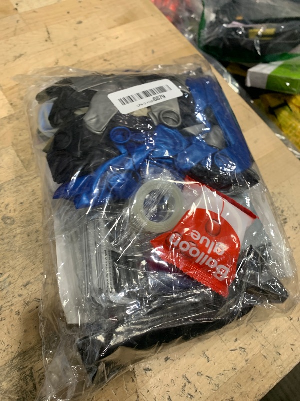 Photo 1 of 13th Birthday Decorations for Boys, Official Teenager Happy 13th Birthday Decor with Banner Backdrop Tablecloth & Number 13 Balloon Arch Kit for 13 Year Old Birthday Party Supplies(Black Blue)