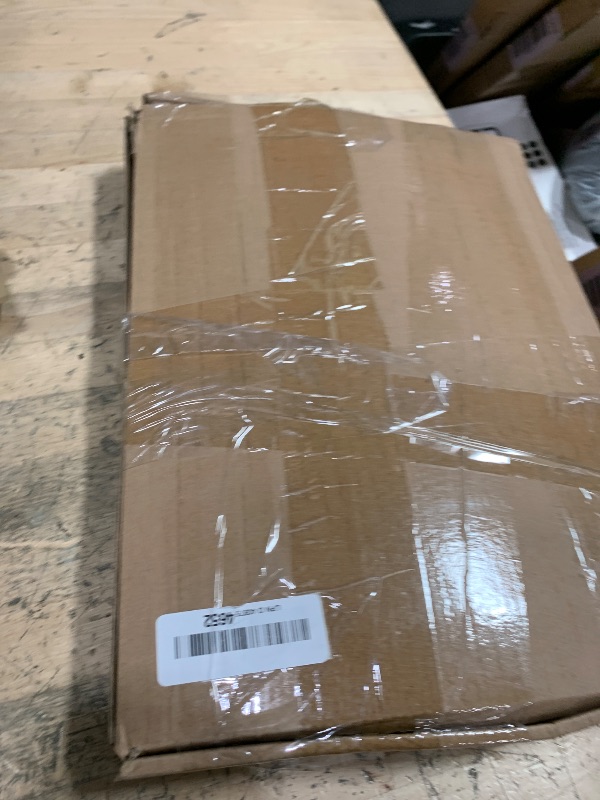 Photo 1 of 10 Pack - 11.25" L x 6" H x 1.5" W J Lip Shelf Brackets Rustic Farmhouse Iron Wall Floating Shelf Bracket Metal Shelf Bracket Industrial Shelf Supports with Screws Black