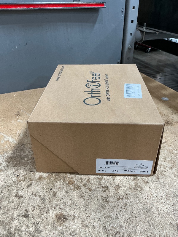 Photo 1 of **SEE CLERK NOTES** SILENTCARE Diabetic Shoes for Men Wide Toe Box Slip-on Shoes for Swollen Feet Adjustable Walking Shoes for Elderly Foot Pain Relief Neuropathy Black Size 9.5