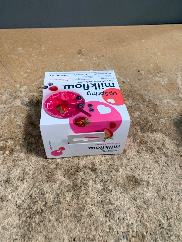 Photo 1 of *11/2026* UpSpring Milkflow Electrolyte Breastfeeding Supplement Drink Mix with Fenugreek | Berry Flavor | Lactation Supplement to Support Breast Milk Supply & Restore Electrolytes | 16 Drink Mixes