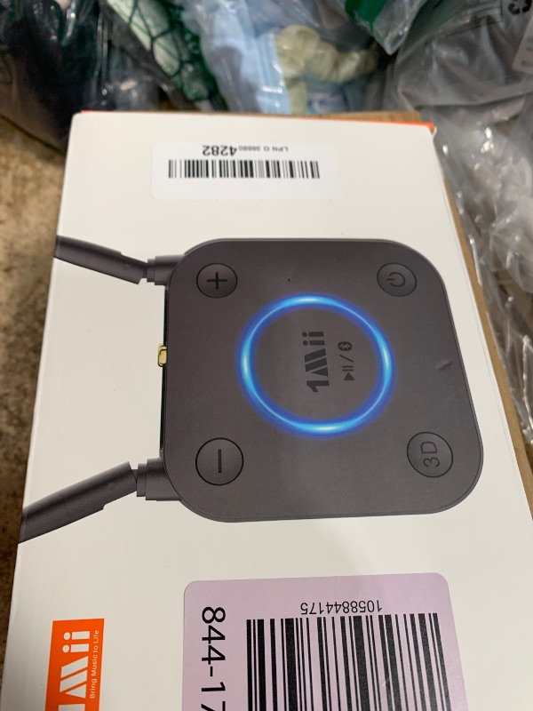 Photo 1 of [Upgraded] 1Mii B06Pro Long Range Bluetooth Receiver, HiFi Wireless Audio Adapter, Bluetooth 5.1 Receiver with 3D Surround aptX HD Low Latency Optical RCA AUX 3.5mm Coaxial for Home Stereo System