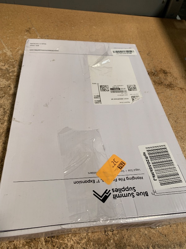 Photo 1 of 25 Blue Summit Supplies Legal Size Hanging File Folders - Expandable Hanging File Folders with 1" Expansion, Standard Green, Durable 12pt Paper, Includes 25 Plastic Tabs and Inserts