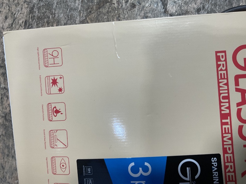 Photo 1 of **INCOMPLETE SET ONLY 1** SPARIN 3 Pack Screen Protector for iPad (A16) 11th 11-inch & 10th Generation 10.9-inch (2025/2022), Anti-Scratch Tempered Glass Compatible for iPad 11/10 Gen, HD Clarity