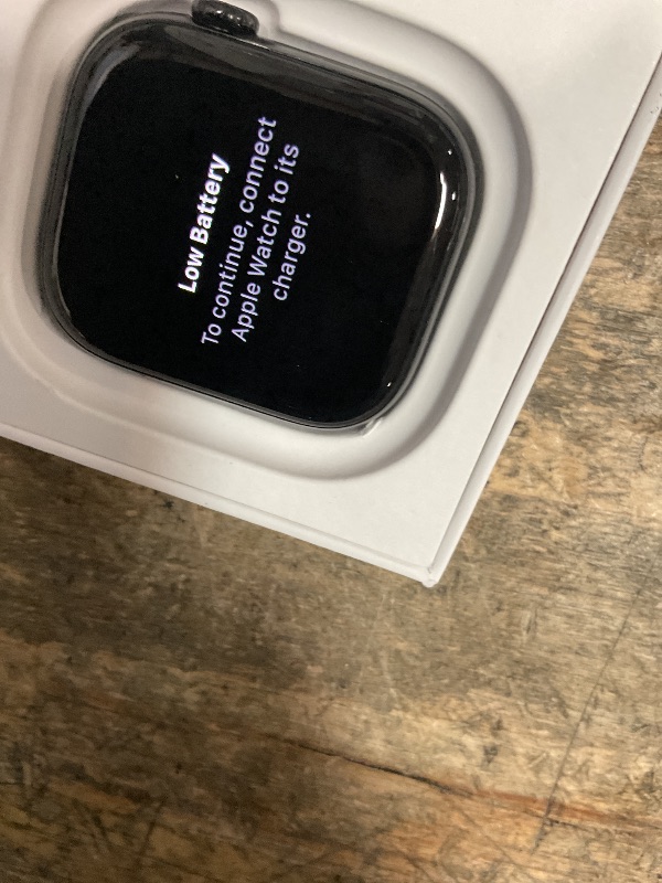 Photo 1 of ***SEE NOTES*** 
Apple Watch Series 10 [GPS 46mm case] Smartwatch with Jet Black Aluminium Case with Ink Sport Loop. Fitness Tracker, ECG App, Always-On Retina Display, Carbon Neutral