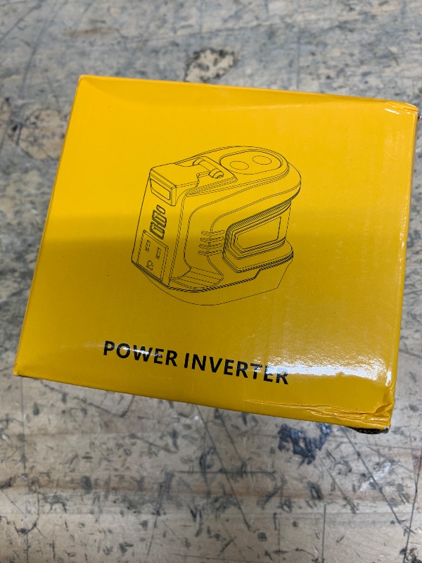 Photo 1 of (FAIR) 200W Portable Power Inverter for DeWALT 20V,Ecarke Outdoor Generato Battery Converter with 2 USB&LED&AC Battery Powered Outlet,Convert DC 18V/20V to AC 110V-120V Portable Power Station(Tool Only)