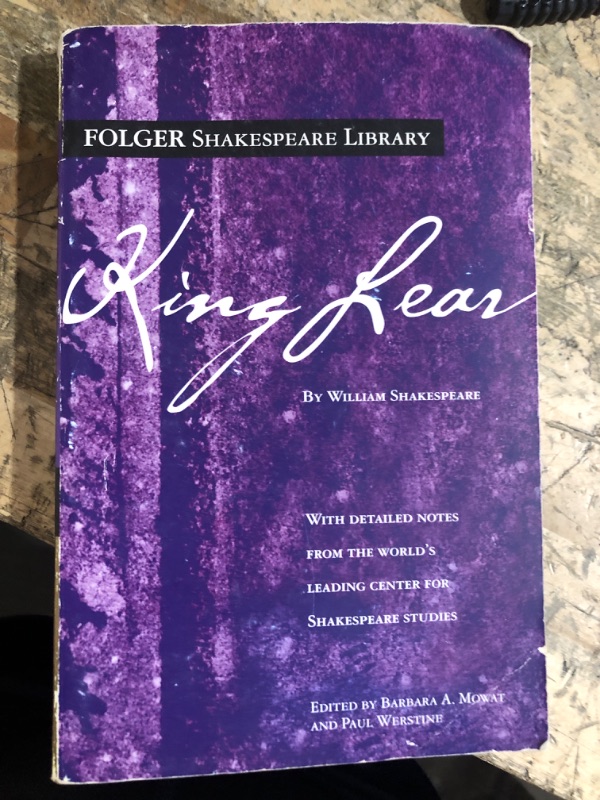 Photo 1 of King Lear (Folger Shakespeare Library)