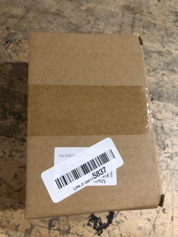 Photo 1 of 40 Watt E12 Candelabra Base Round Bulbs,G50 Light Bulbs for Full Size Scentsy Warmer,Ceiling Fans With Lights,Chandelier,Decorative Vanity Lights,Sconce,120V Globe G16 1/2 Bulb,2700K Warm White,6 Pack