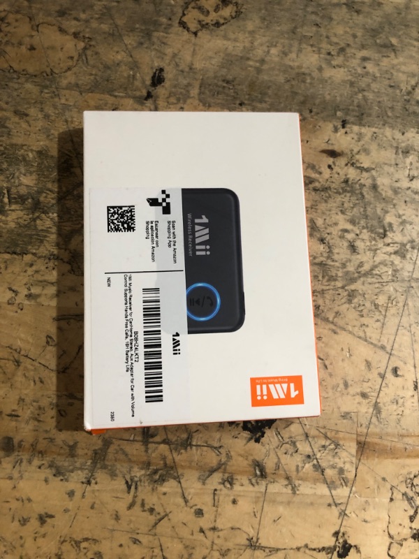 Photo 1 of 1Mii Bluetooth 5.3 Music Receiver for Car/Home Stereo, Aux Bluetooth Adapter for Car with Volume Control Supports Hands Free Calls, 16H Battery Life