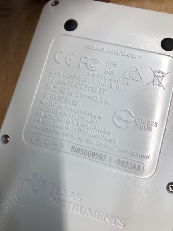 Photo 1 of Texas Instruments TI-84 Plus CE Color Graphing Calculator, Black