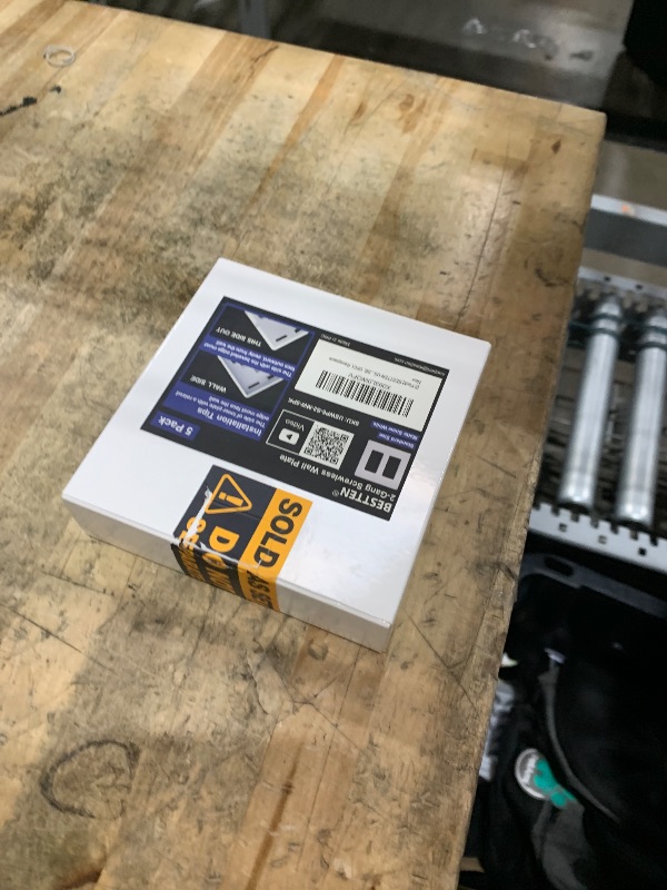 Photo 1 of (5 Pack) BESTTEN USWP6 Matte Snow White Screwless Decorator Wall Plate, 2-Gang Outlet Cover, Decor Switch Face Plate, H4.69” x W4.73”, UL Listed