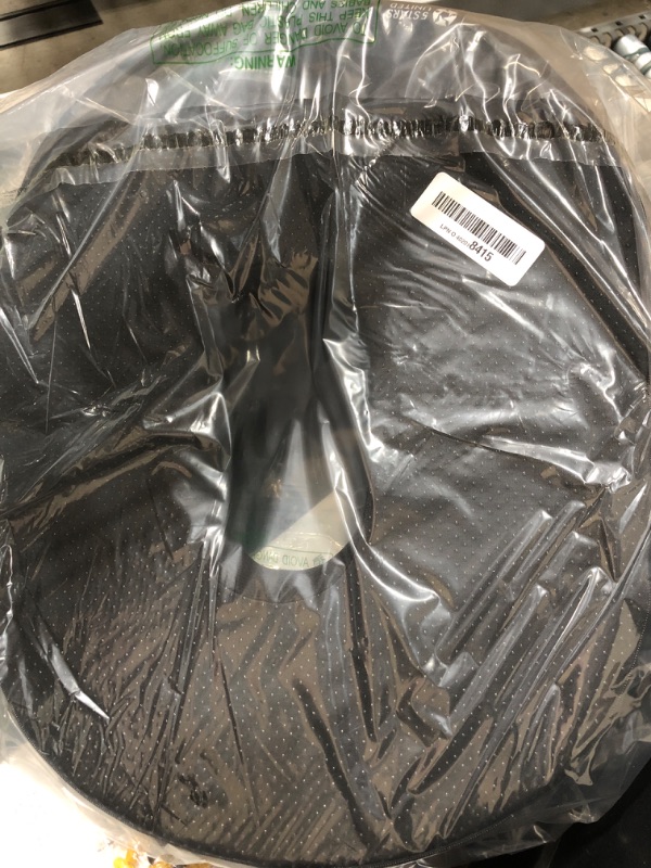 Photo 1 of 5 STARS UNITED Donut Pillow Hemorrhoid Tailbone Cushion – Large Chair Pad for Pain Relief – Coccyx, Prostate, Sciatica, Pelvic Floor, Pressure Sores, Pregnancy, Postpartum Recovery, Arctic Black