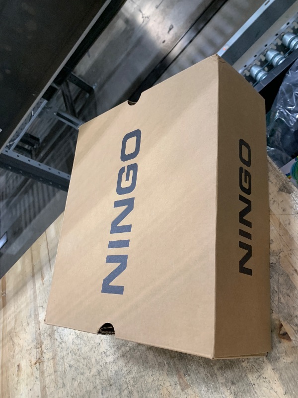 Photo 1 of NINGO Steel Toe Work Boots for Men, Non Slip & Puncture Resistant Construction Boots with Breathable Lining, EH Protection, Comfortable Mens Safety Leather Work Shoes for Industrial, Walking Warehouse size 10