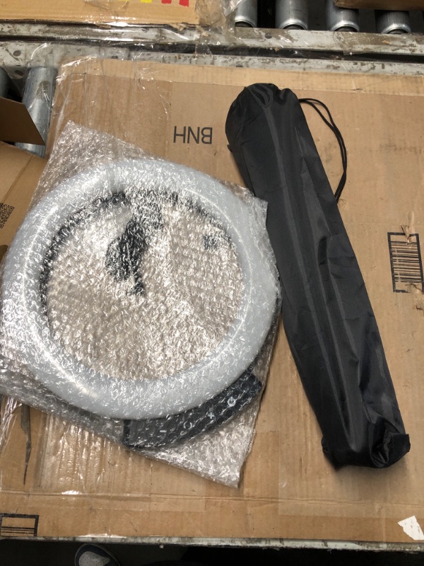Photo 1 of (used/fair) Aureday 12'' Ring Light with 62'' Tripod Stand and Magnetic Phone Holder, LED Ringlight with Selfie Wireless Remote, Circle Lighting for Video Recording, Makeup, TikTok, Photography