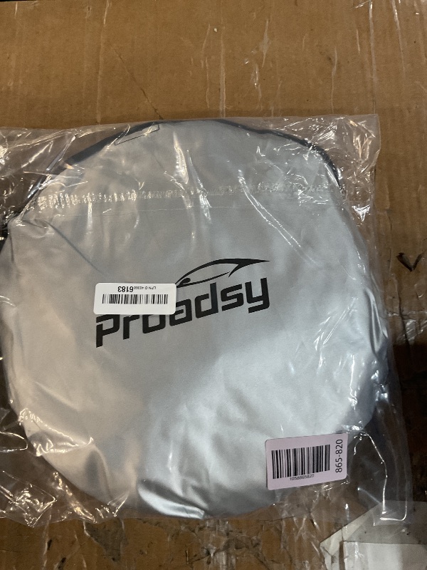 Photo 1 of (USED/FAIR) Proadsy Windshield Sun Shade for Acura MDX 2022-2025 2026 4-Layer Foldable Front Sunshade Protector Sun Visor Blocks UV Rays Keep Car Cooler Accessories