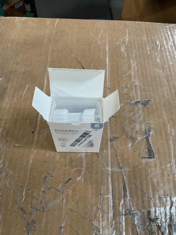 Photo 1 of [6-Count] Papablic Duckbill Valves for Spectra and Medela, Replaceable Duckbill Valves for Spectra S1 Spectra S2 valves and Medela Pump in Style, BPA/DEHP Free White