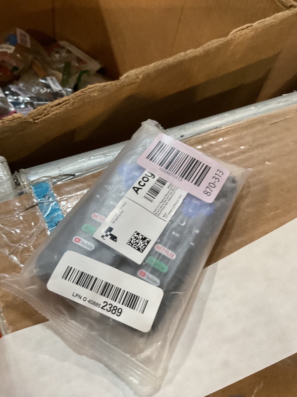 Photo 1 of (Pack of 2) Replacement-Remote-Control for Roku-TV,Compatible for TCL Roku/Hisense Roku/Onn Roku/Philips Roku Smart TVs(Not for Roku Stick and Box)