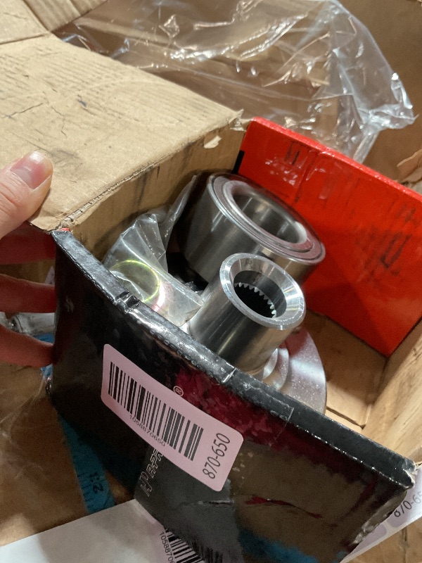 Photo 1 of (only one in box) A-Premium 2 x Front Wheel Bearing and Wheel Hub Kit Compatible with Honda Accord 03-07, Civic Si 06-15, Element SC 07-10, Acura ILX 13-18, TL 04-08, TSX 04-08, Non-ABS