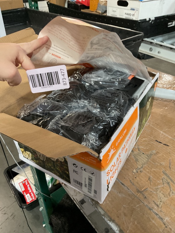 Photo 1 of (PARTIAL SET) GIGALUMI Solar Lights Outdoor Waterproof, 8 Pack LED Solar Garden Lights, Outdoor Decorations, Garden Decor for Yard, Patio, Landscape, Planter, Walkway (Warm White)