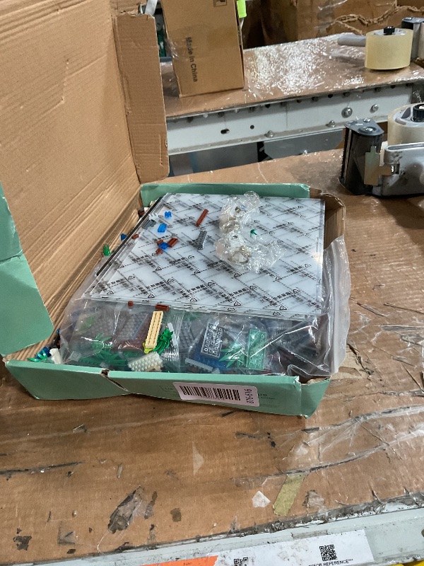 Photo 1 of ***(PARTS ONLY/ MISSING PARTS/NON FUNCTIONAL)***CAXIMSY Cherry Blossom Bonsai Tree Building Block Sets with Acrylic Display Box Chinese Architecture of Peach Blossom Micro Mini Building Set Toy Gift for Kids Adults?3320 Pieces?