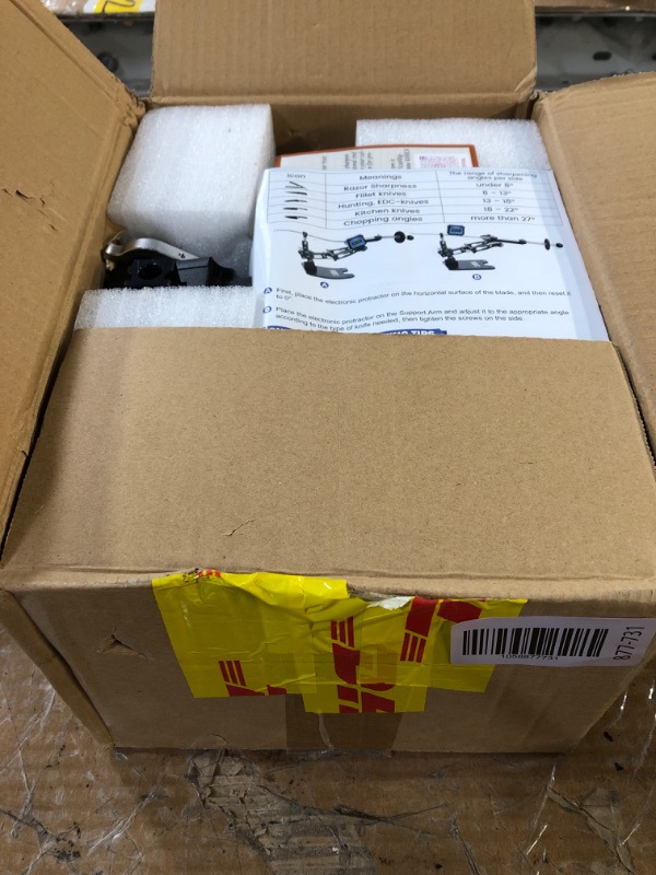 Photo 1 of ***(MISSING PARTS)***XARILK GEN3 Guided Knife Sharpening System, Aluminium | Professional knife sharpener, Knife Sharpening Kit W / 3 Al Plates Diamond (320#, 800#, 2000#) for For Hunting & Kitchen Knives