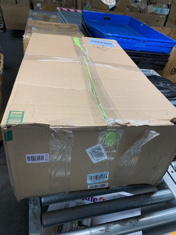 Photo 1 of (missing hardware) Sweetcrispy Office Computer Desk Chair, Ergonomic Mid-Back Mesh Rolling Work Swivel Task Chairs with Wheels, Comfortable Lumbar