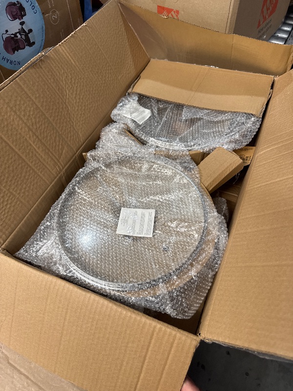 Photo 1 of (PARTIAL SET) (USED/FAIR) Country Kitchen Non-Stick Cast Aluminum Cookware Set - Durable Kitchen Cookware for Everyday Cooking, Speckled Grey, 6 Pc.