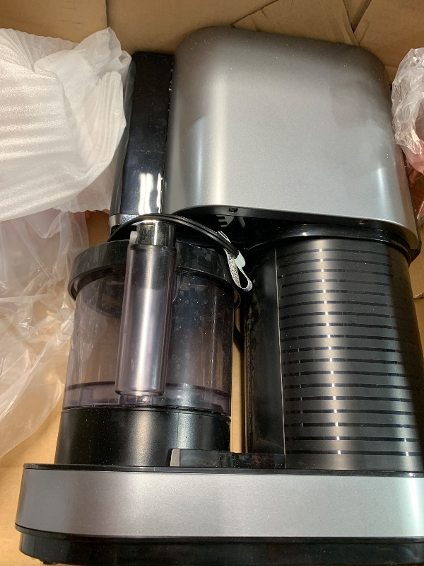 Photo 1 of (uesd)(incomplete) Ninja CREAMi Deluxe Ice Cream & Frozen Treat Maker for Ice Cream, Sorbet, Milkshakes, Frozen Yogurt, & More, 11-in-1