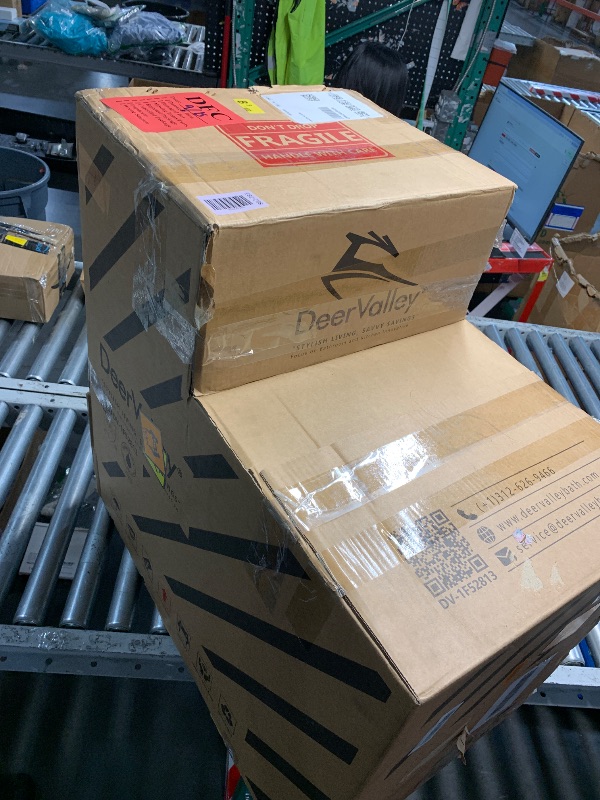 Photo 1 of ***FACTORY SEALED***Deer Valley Compact One-Piece Toilet for Small Bathrooms, Modern Toilet with Powerful Dual Flush 1.1/1.6 GPF, Soft-Close Seat, 12" Rough-In, High-Efficiency, Space-Saving & Quiet White Design