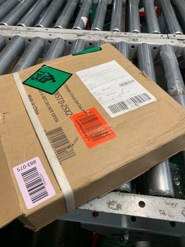 Photo 1 of ***FACTORY SEALED***BalanceFrom Powergainz Olympic 2-Inch Cast Iron Plate Weight Plate for Strength Training and Weightlifting, Black POG-2INSTD-25X2