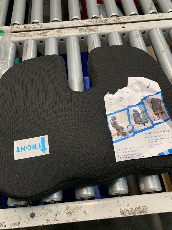 Photo 1 of (used)(please see all images) Teemour Support Pillow for Office Chair, Fully Support Entire Back Cushion Pain Relief Promotes Posture- Memory Foam