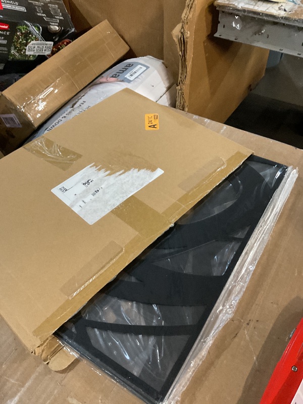 Photo 1 of (PARTIAL SET) Bakovity Black Abstract Wall Art, Metal Art Wall Decor, Modern Large Wall Art, 3D Abstract Wall Sculptures for Bedroom Bathroom Living Room (4 Pack, 16 x 11 in)