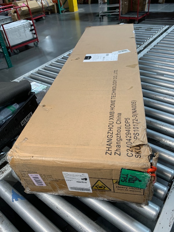 Photo 1 of Amazon Basics Coat Locker Storage, 5-Section with Bench, 13"D x 54"W x 48"H, Natural Finish, Solid Pine Wood, Mudroom Furniture with Storage & Hooks for Home, School, Kindergarten