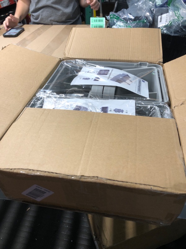 Photo 1 of ?2025 Upgrade?2 Pack Poolside Storage Basket, Above Ground Pool Accessories, Swimmming Pool Basket with 2 Cup Holder, Pool Storage Bin to Organize Cup Towel for Most Above Pool (Gray)