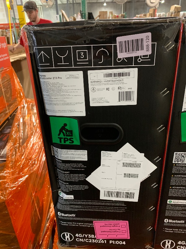 Photo 1 of ***FACTORY SEALED***Segway ZT3 Pro Electric Scooter, Up to 24.9 MPH, 43.5-Mile Range, Dual Suspension, Flash Charge, 1600W Peak Motor, Off-Road Scooter for Adults UL Certified (UL2272/2271)
***TRUCK/TRAILER PICKUP ONLY*** ***FACTORY SEALED***