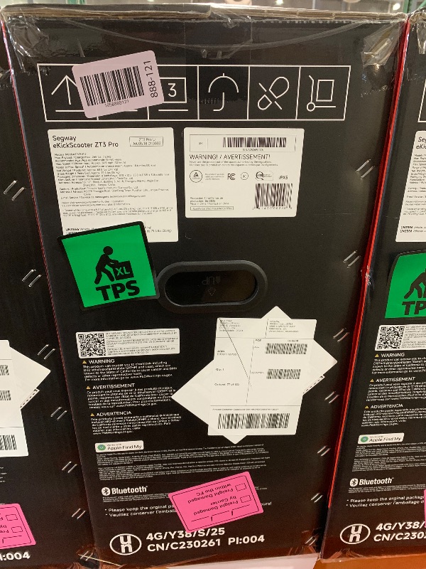 Photo 1 of ***FACTORY SEALED***Segway ZT3 Pro Electric Scooter, Up to 24.9 MPH, 43.5-Mile Range, Dual Suspension, Flash Charge, 1600W Peak Motor, Off-Road Scooter for Adults UL Certified (UL2272/2271)
***TRUCK/TRAILER PICKUP ONLY***
***FACTORY SEALED***